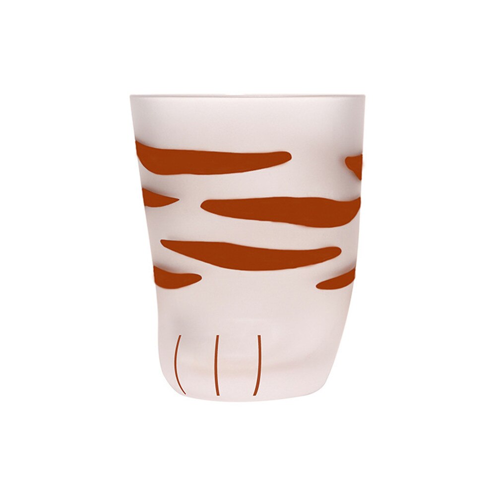 Gato patas tazas Linda creativa de las patas de los gatos taza Oficina vaso, taza de café leche de desayuno taza de porcelana con cuchara con forma de gato 5