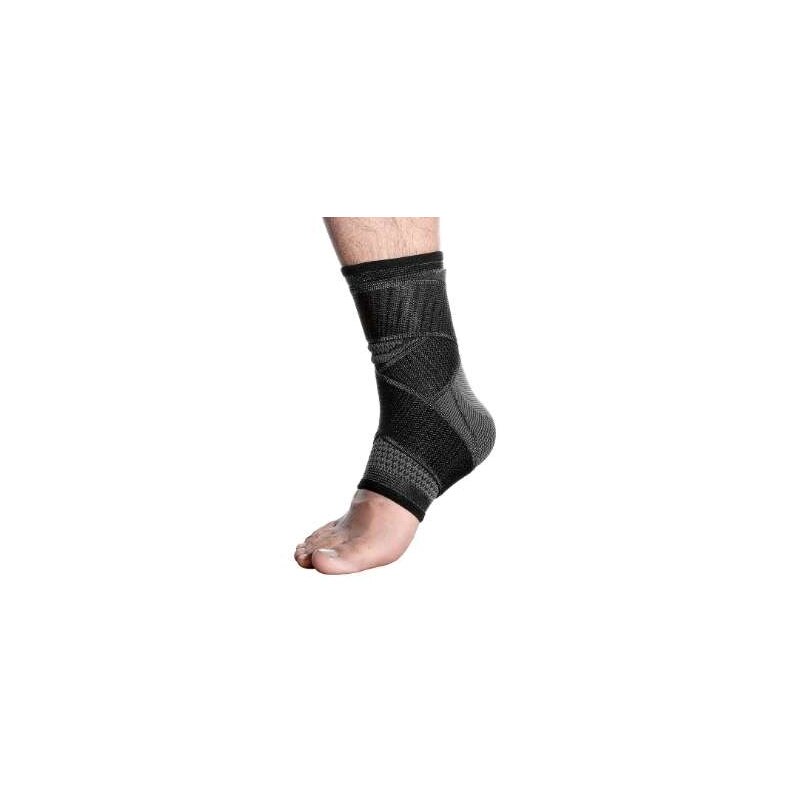 1 Pc Enkelbrace Compressie Nylon Band Riem Enkel Protector Enkel Ondersteuning Sport Gym Fitness Tennis Adjustabl Mannen En Vrouwen: Black / Xl