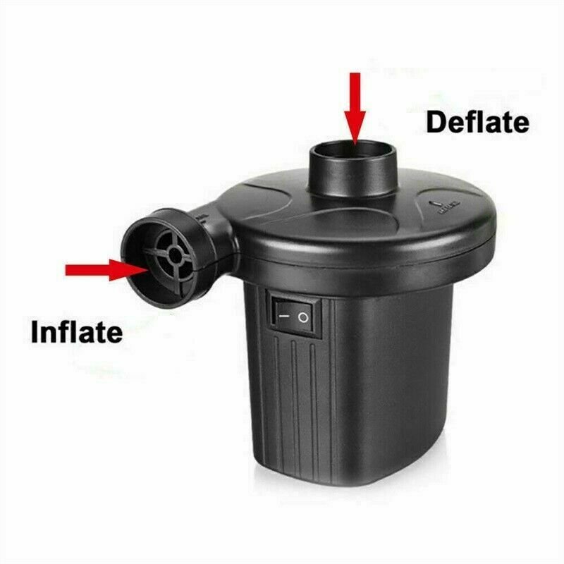 Inflatable Pump Electric Air Pump For Car Home Use Camping Inflator Portable Quick Filling Camping Bed Pool