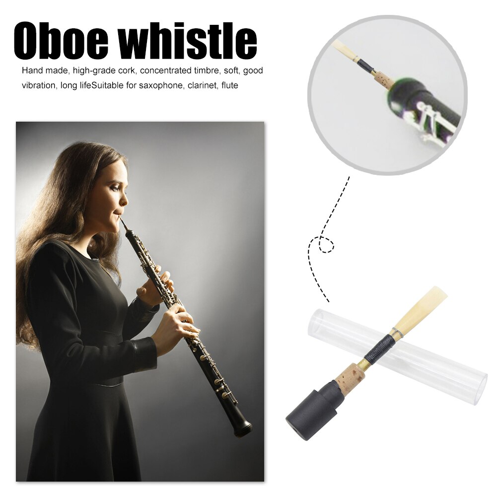 Professionele Hobo Riet Natuurlijke Hobo Riet Wind Instrument Onderdelen Accessoires Lichtgewicht Draagbare Muziek Elementen