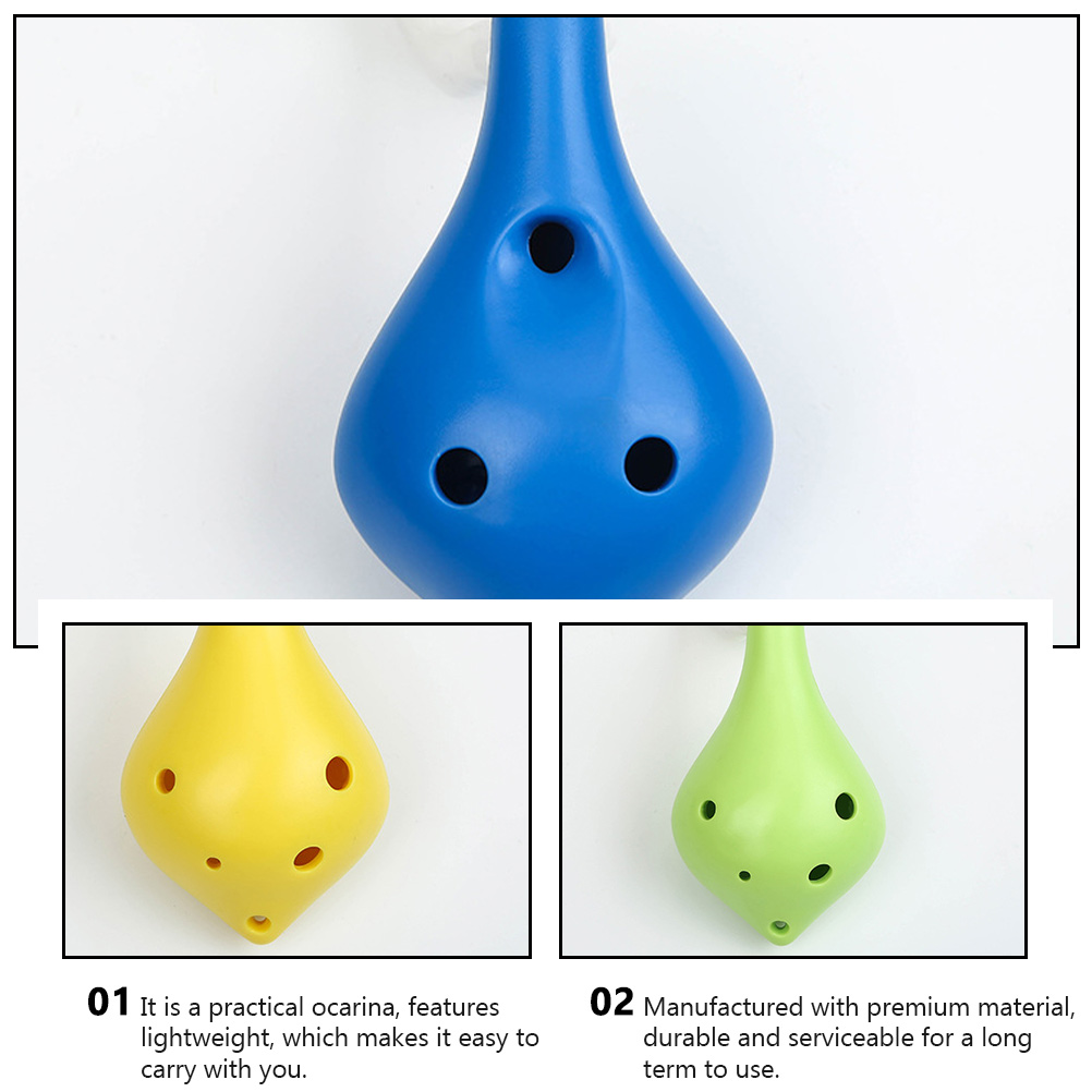 5 Pcs Beginners Ocarina Ocarina Flutes Practical Ocarina Flutes Portable Ocarina