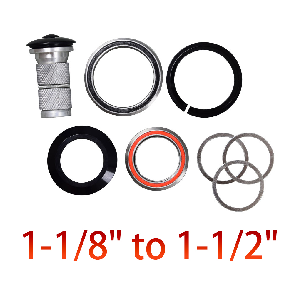 Casques de vélo en alliage de carbone 1 1/8 ' - 1 1/2 ', prix d'usine en chine, casques de vélo, utilisés pour les casques de vélo de route/vtt: Default Title