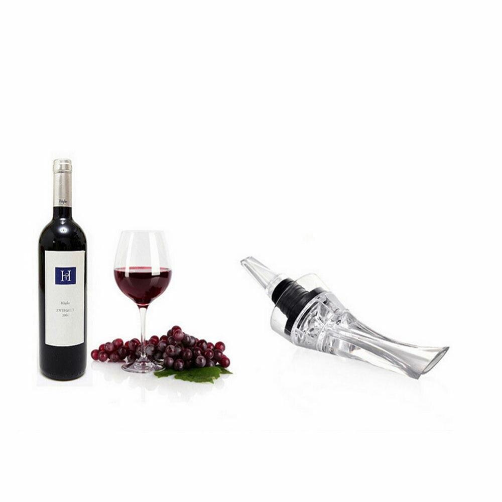 10 stuks Rode Wijn Fles Beluchter Decanter Beluchten Schenker Tuit Bar Accessoire Set 100g2280