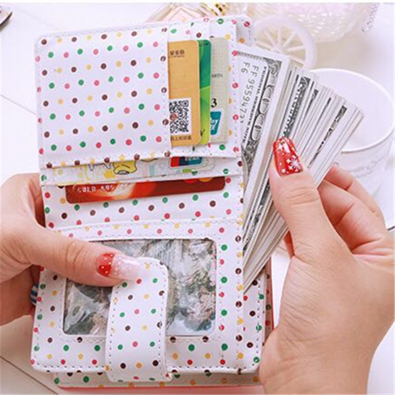 de lujo de las señoras monedero billeteras de las mujeres pequeña cartera palos Portomonee combinación Lady Short Carter A78