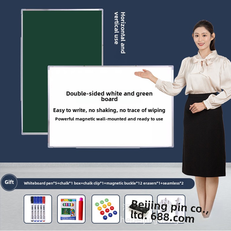 Lavagna magnetica Lavagna da appendere per l'insegnamento dell'ufficio domestico Lavagna cancellabile: Opzione 4