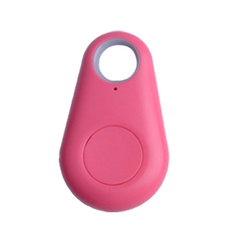 Bluetooth Key Finder Smart Anti-Lost Device Anti-Lost Keychain Mobile Phone Lost Alarm Bi-Directional Finder Anti-Lost Artifact: Pink