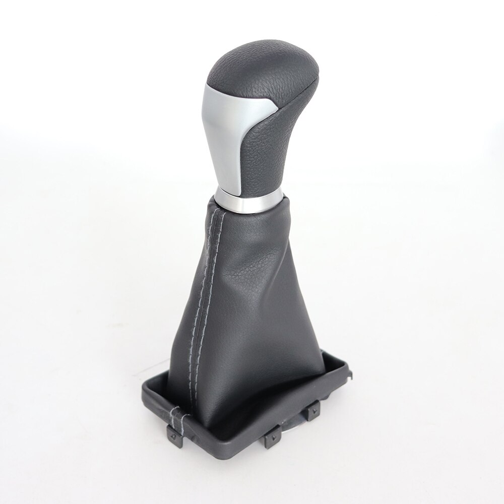 Bil gearskifte-gaiter cover til toyota prado  lc150 lc152 pu læder gearskifteknap bagagerum bil tilbehør til biler