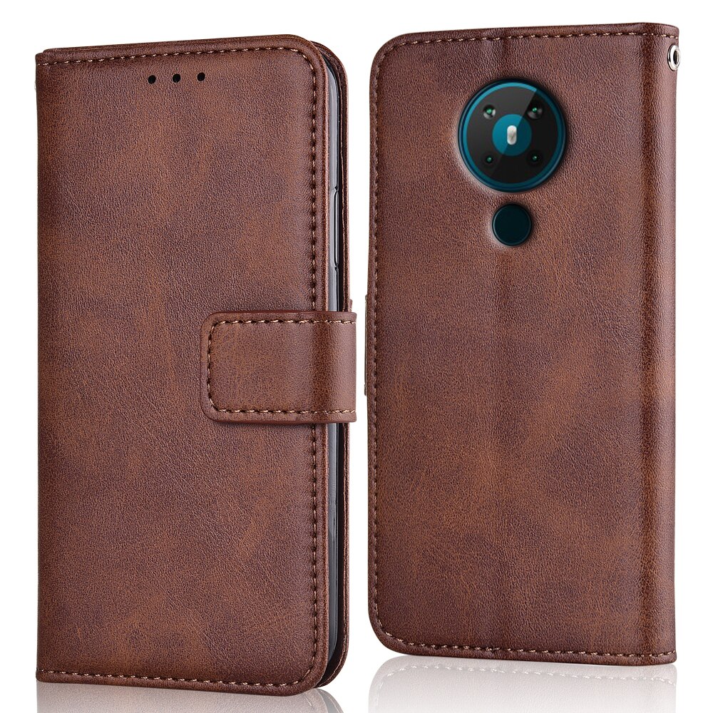 Wallet Case On Nokia 5.3 Cover Fitted Case On Nokia 5.3 Cover Phone Bag For Nokia 5.3 Plain Book Cover