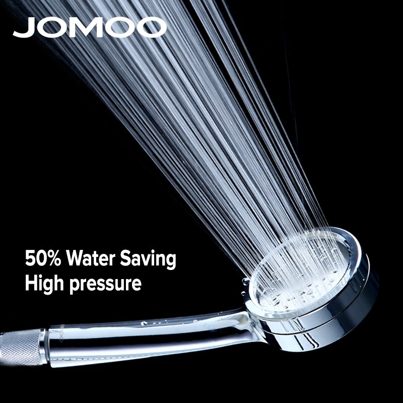 Filter Shower Head High Pressure Rain Shower Head JOMOO Round Water Saving Shower Filter Bathroom Rainfall Water Spray Nozzle