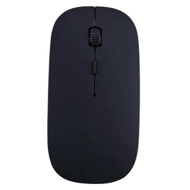 USB 2.4GHz Wireless Mouse Computer Mouse 4 Button 2400 DPI 4 Button Optical USB Wireless Gaming Mouse Mice For PC Laptop: Black