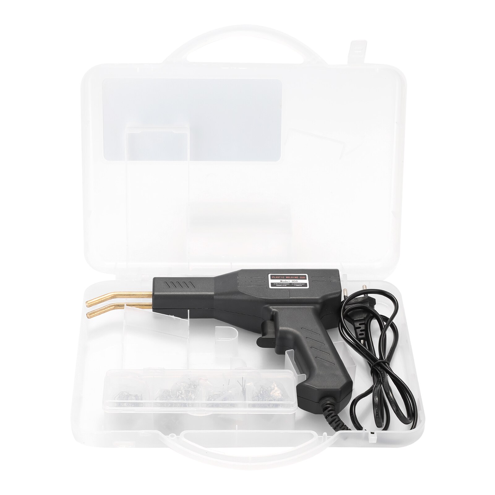 Máquina de soldar plástico, pistola e acessórios de soldar plástico, para recuperação de para-choques e reparos de peças plásticas