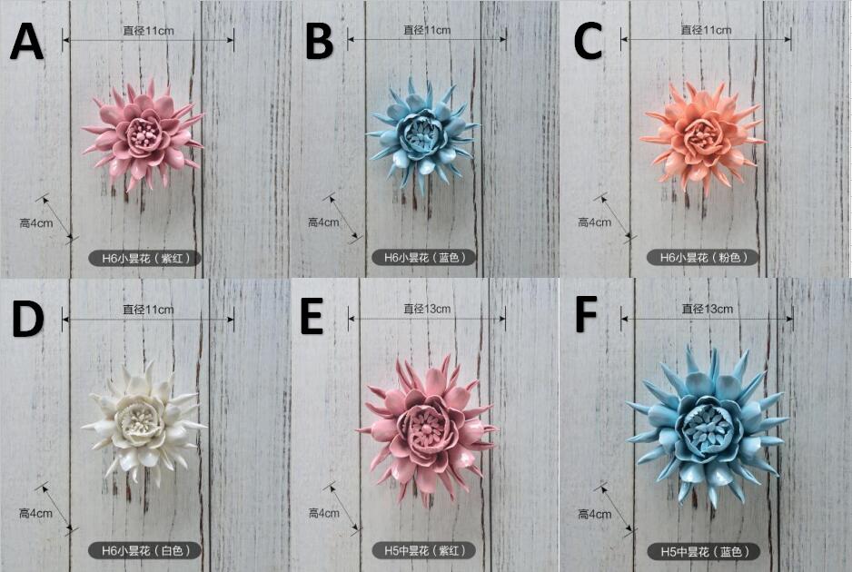 Væg blomsterfad boligindretning vintage håndværk epiphyllum dekorativ porcelæn dekorativ tallerken håndværk værelse dekoration figur