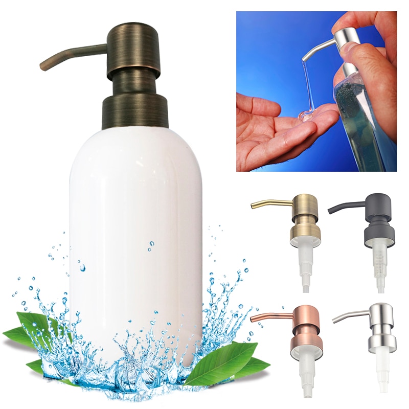 Retro Soap Dispenser Metal Pump For HOME Lotion Bottle Soap Dispenser Bottle