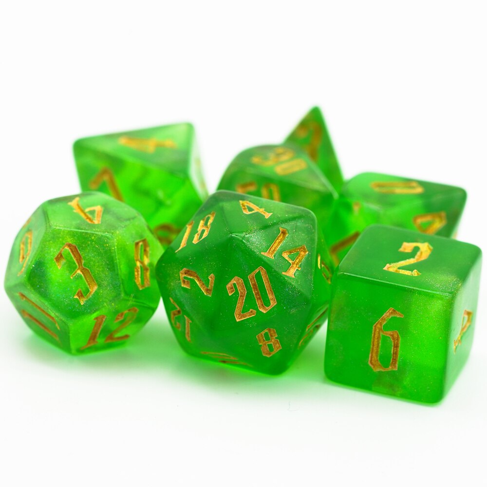 7 Stks/set Meerdere Kleuren Glitter Dnd Dobbelstenen D & D Dobbelstenen D4 D6 D8 D10 D % D12 D20 Polyhedral games Dobbelstenen Set Voor Tafel Games Mtg Rpg