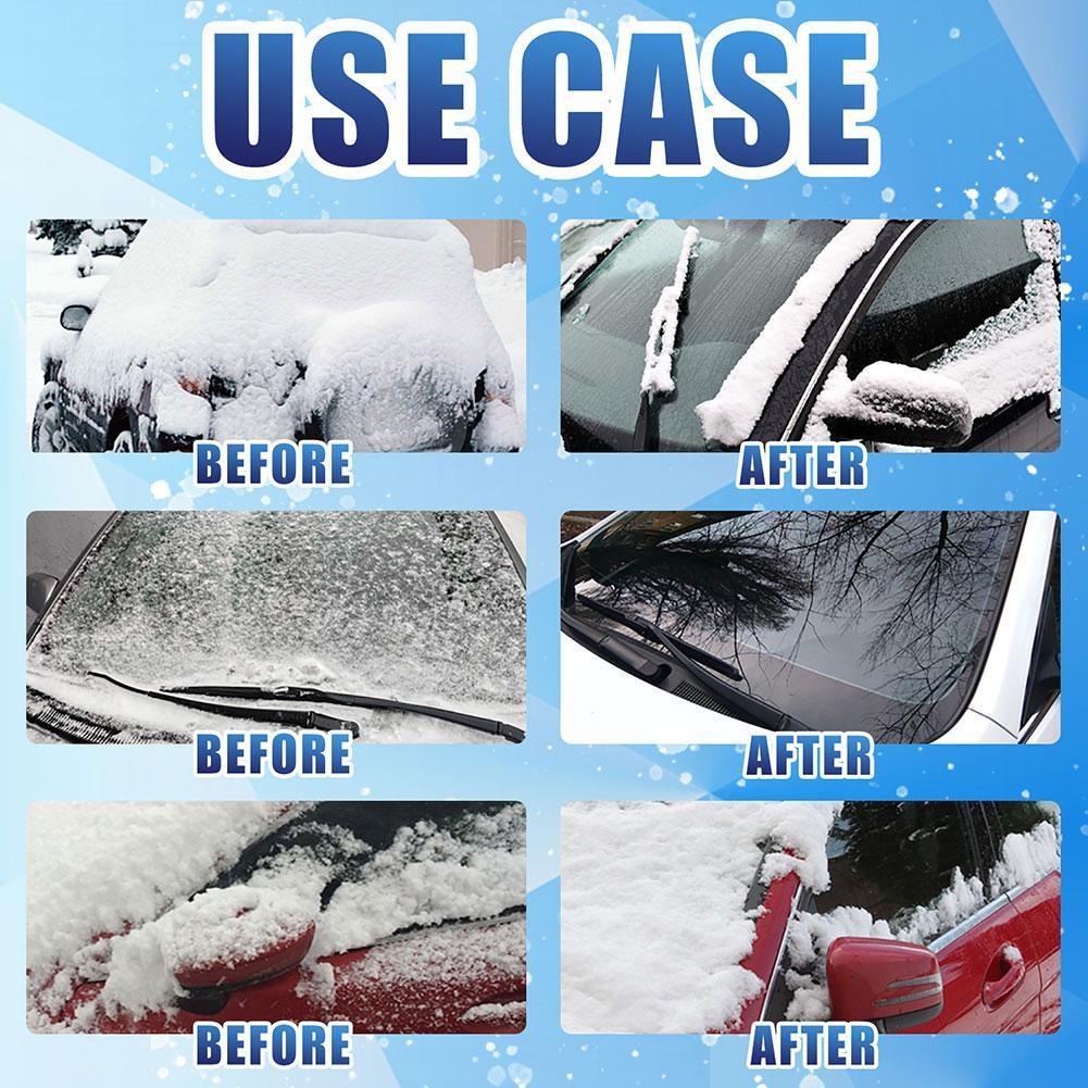 Car Windshield De-icer, Window De-icing Spray, Melting and Defrost Antifreeze, 60/120ml Quick Agent, Q1T7