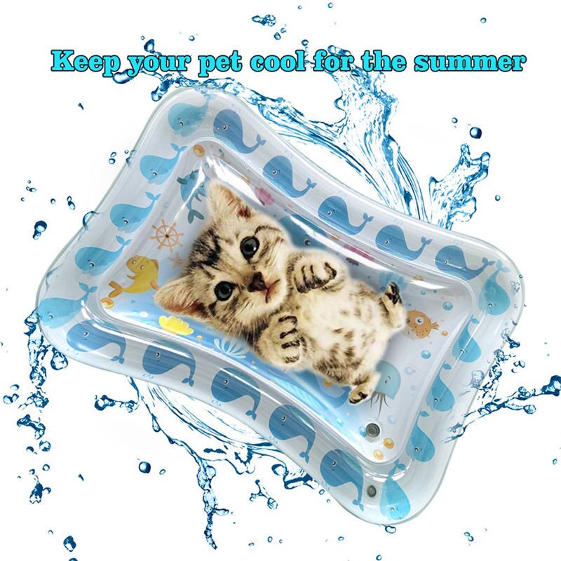 Colchoneta de agua inflable de PVC para bebé, Centro de Actividades divertido para niños y bebés, colchoneta de agua Funcushion para bebés