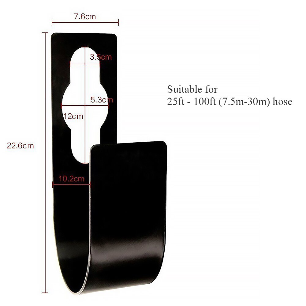 Tuinslanghaspels houder opbergbeugel muurbeugel hangend uitschuifbaar magische slanghaak rek haspel 1pc