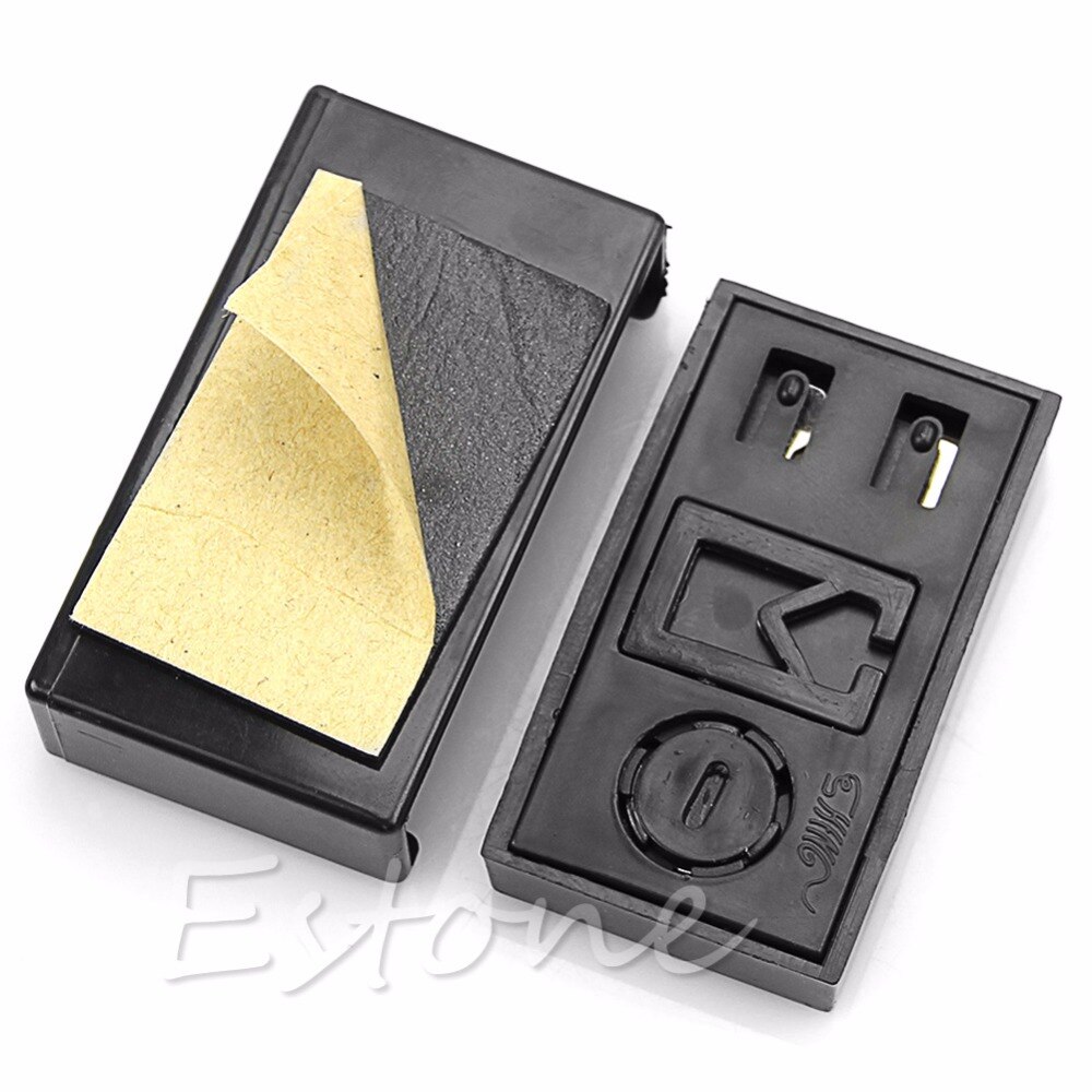 Interior Car Auto Desk Dashboard Digital Clock LCD Screen Self-Adhesive Bracket