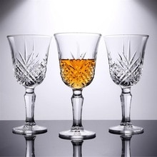2pcs Wine Champagne Glass Red Wine Glass Cup 5.41oz Transparent Crystal Glasses Cup For Bar Party Drinking 160ml