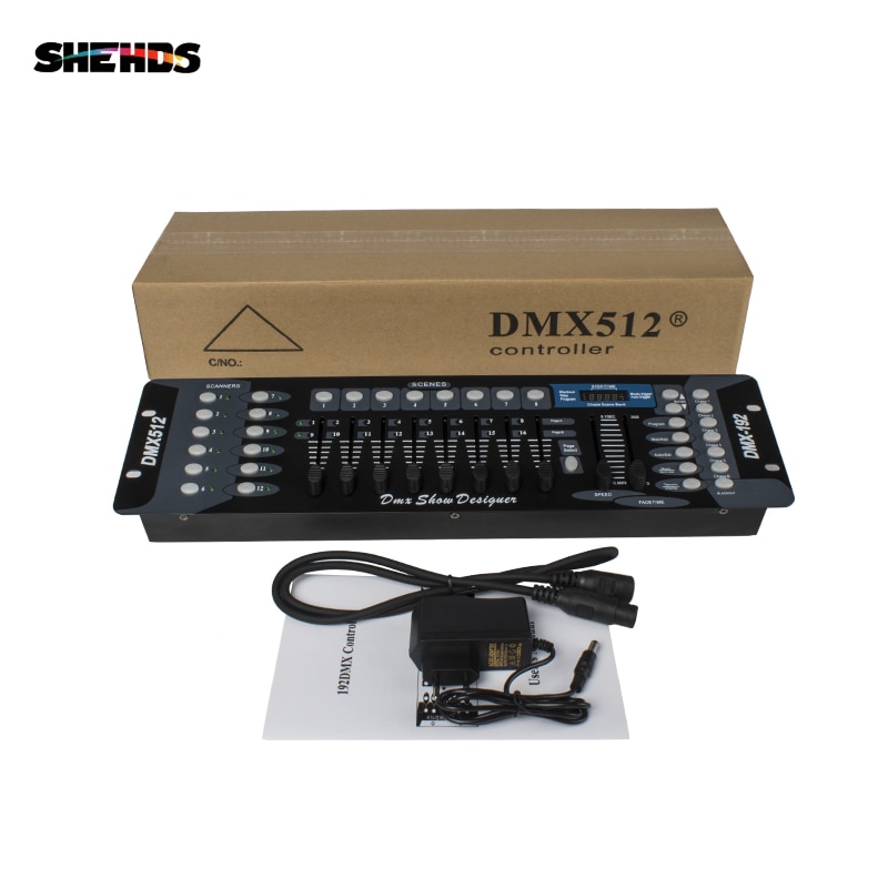 192 DMX Controller for Moving Head Light 192 Channels for DMX512 DJ Equipment Dsico Controller