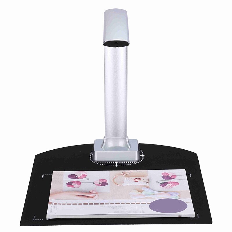 BK30 Document Camera High Definition Portable Scanner A4 Scanners for File Card Passport Recognition Support 7Languages