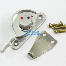 4 Zinc Alloy Crescent Sash Lock with Screws