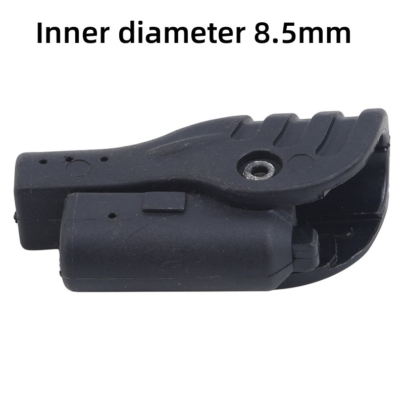 Telt tilbehør ledd plast støtte stang reparasjon støtte stang folding roterende ledd deler automatiske telt støtte komponenter: Indre diameter 8.5mm