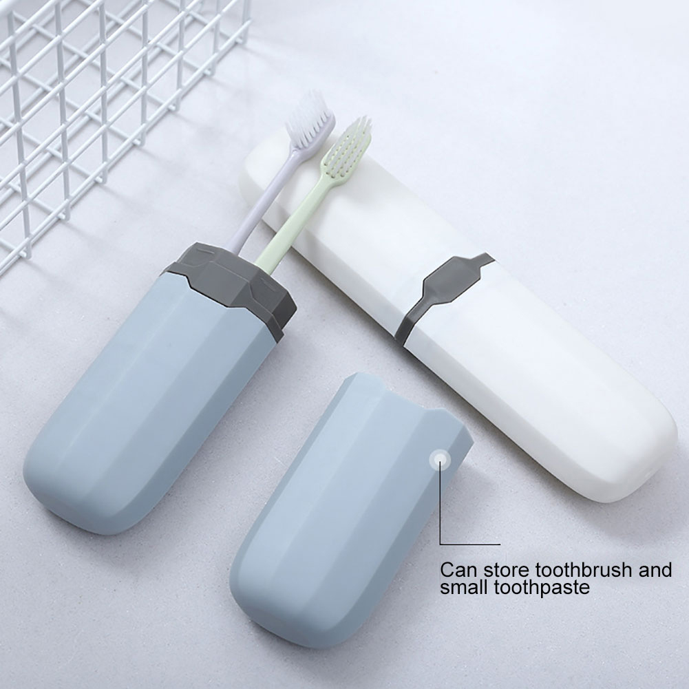 Portabel utomhusresande dammtät tandborste tandkrä... – Vicedeal