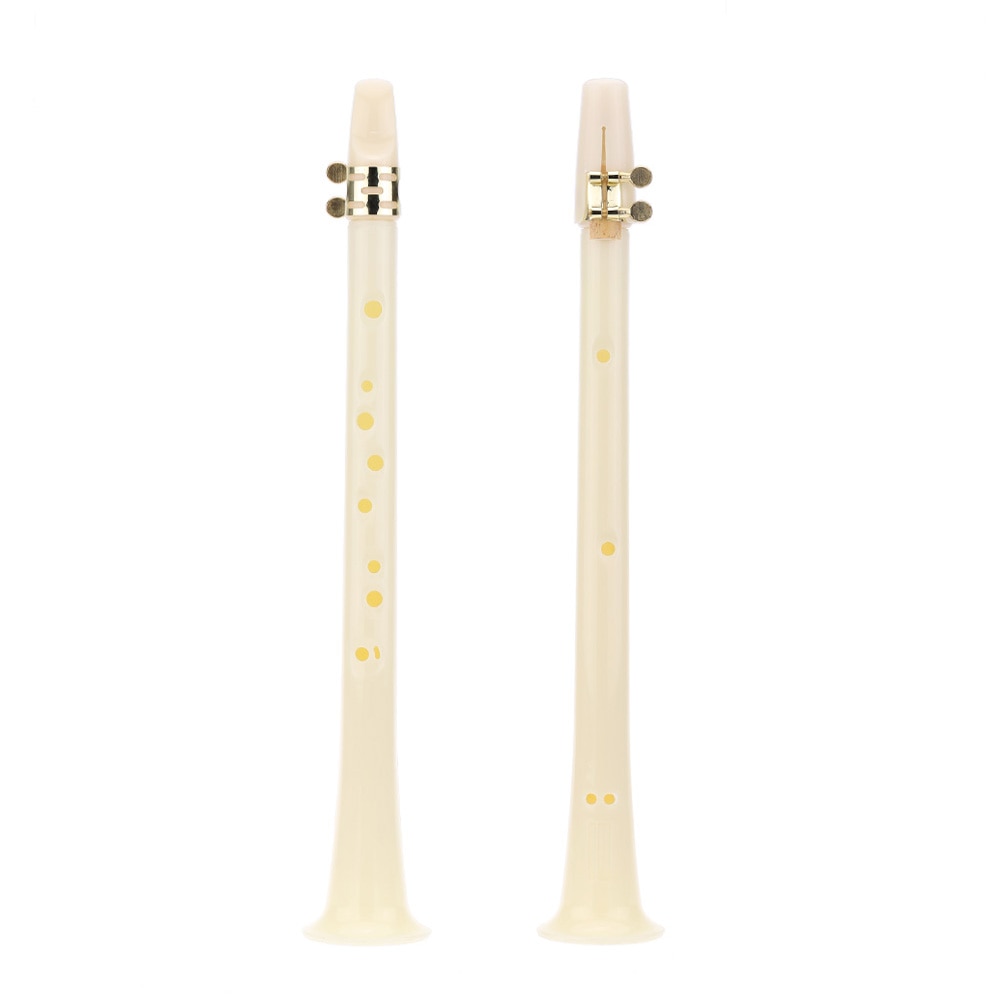 Taschen-Saxophon-Set - Mini Tragbares Saxophon mit Blättern, Tragetasche & Zahnpasta - Anfängerinstrument