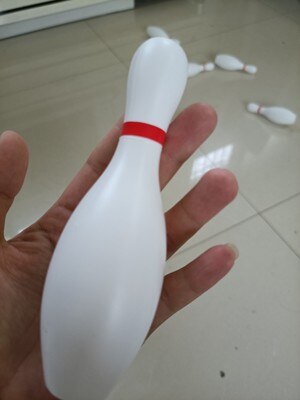 suzakoo one set plastic bowling pins balls indoor sport exercise for children playing