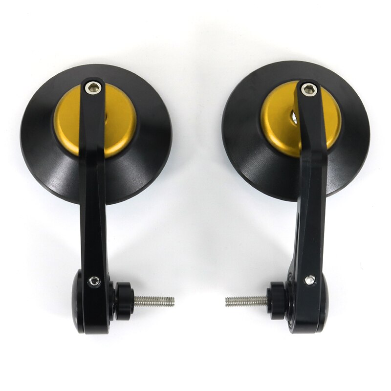 Fit For Triumph Thruxton 900 2004 7/8" 22mm Motorcycle Universal Bar End Mirrors Handle Bar Rearview Side Mirror