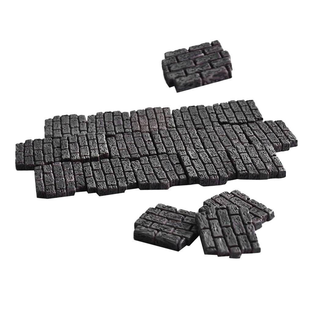 diy brick model diorama wargame architectural material scene