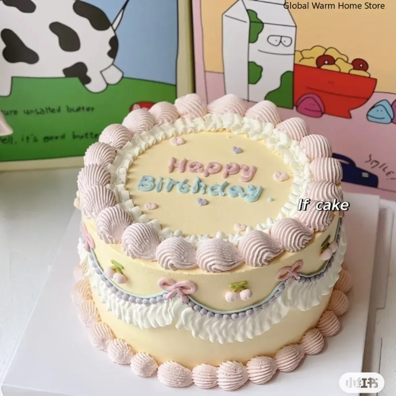 Simulatie Taart Model Verjaardag Dessert Ingelijst Versierd Etalage Monsters Nep Voedsel Fotografie Props Halloween Home Decor: Zilver