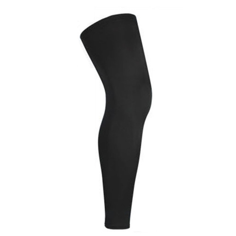 Sport Knie Pads Warm Compressie Leggings Outdoor Basketbal Voetbal Beschermende Kleding: Black / Xl
