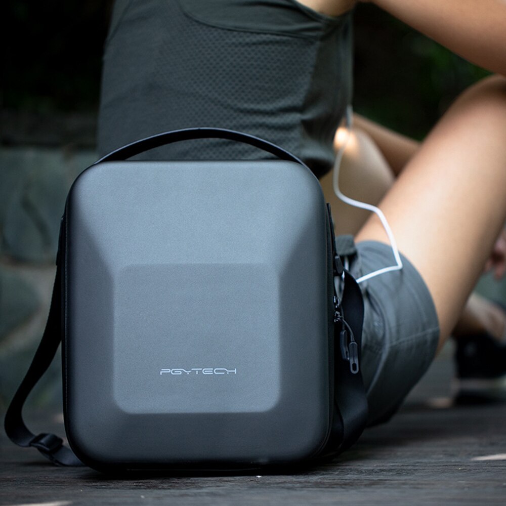 Bolsa de hombro PGYTECH DJI Mavic 2 Pro Zoom PU EVA, bolsa de mano para Mavic 2 Drone, funda de transporte, caja de almacenamiento