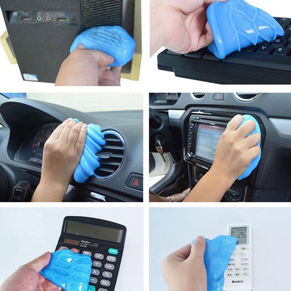 Auto Reiniger Kleber Armaturenbrett Tastatur Auto Computer Universal- Kristall Magie Staub Kitt Reinigung Gel Schleim