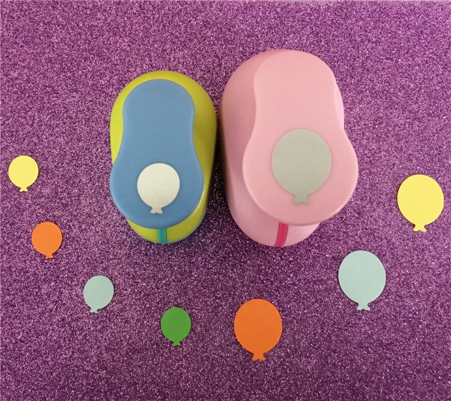 Free ship 2pcs Party Balloon (1pc 5/8" and 1pc 1") eva hole punch set Punch Craft Scrapbooking DIY Paper Puncher Shaped Punches