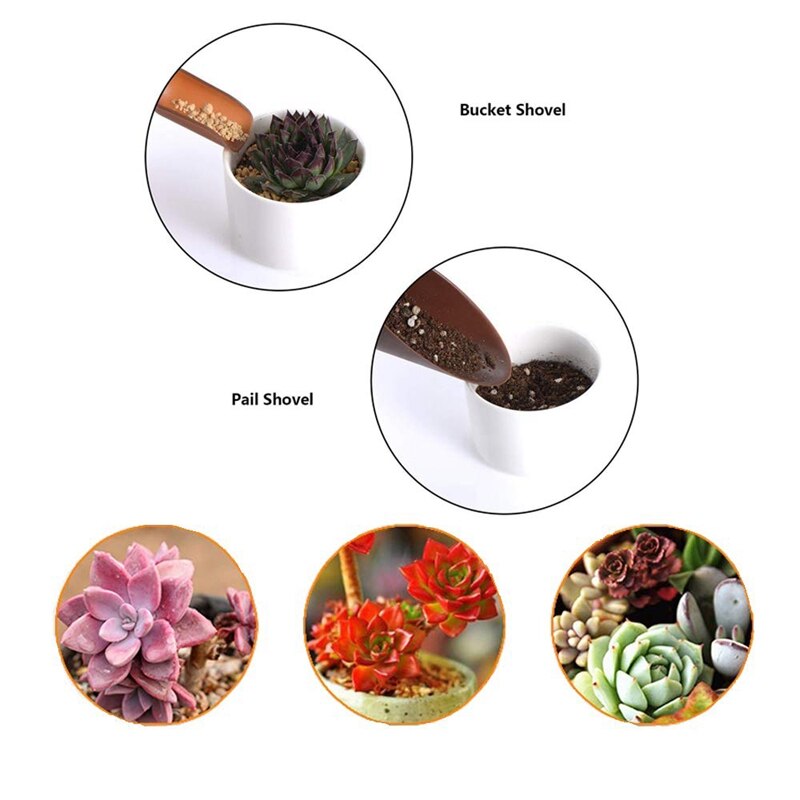 Mini herramientas de mano para jardín, juego de herramientas para trasplantar suculentas, jardinería en miniatura, 13 Uds.