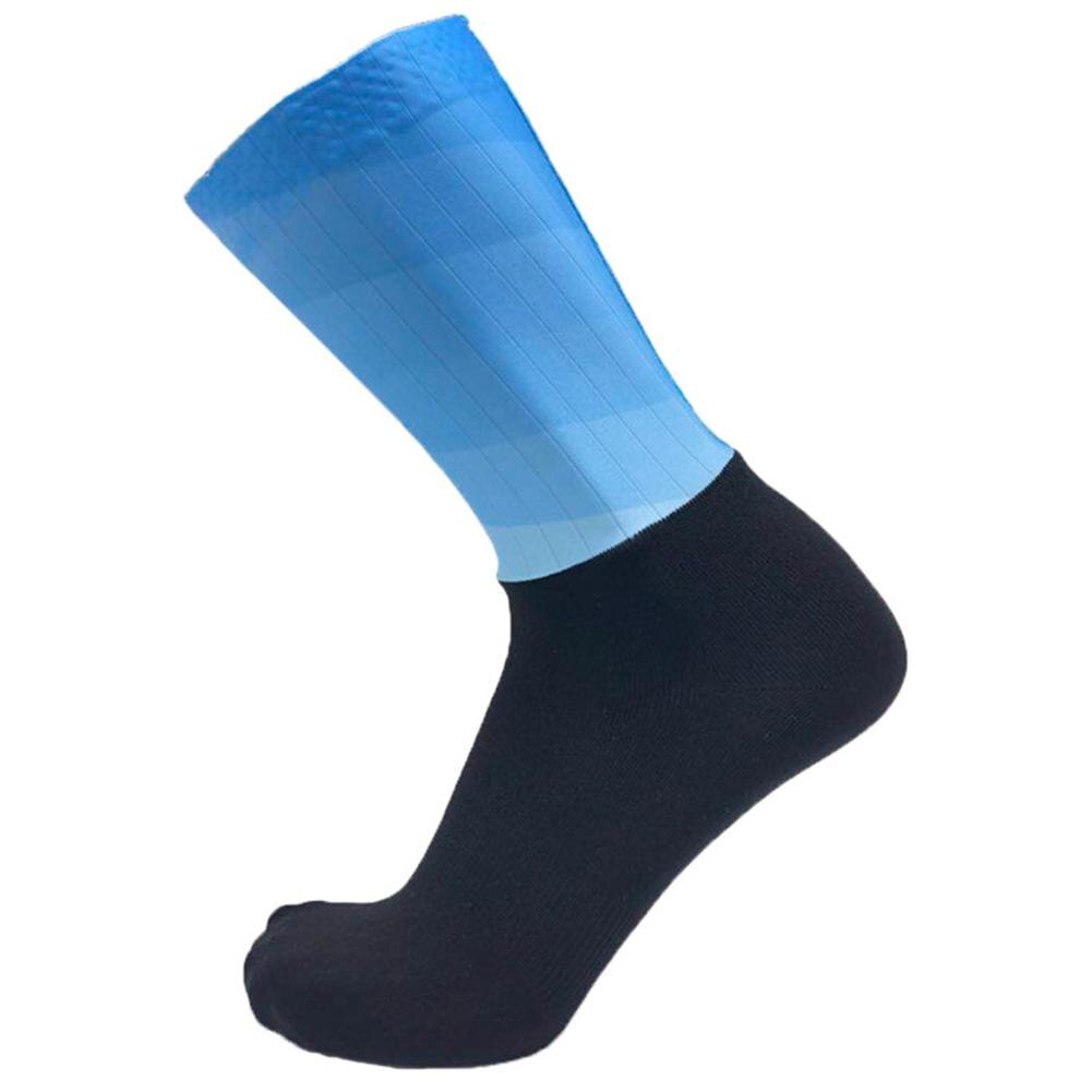 unisex Radfahren FußBall Lange Socken Verschiedene Spezifikationen Optional Modische Farbverlauf draussen Sport Basketball Socken: Gradual blau	