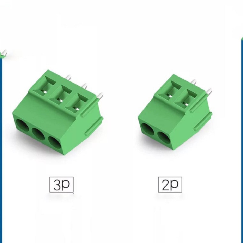 20/10pcs KF350-3.5-2P KF350-3P Terminal 300V 10A Schroef 2, 3Pin 3.5mm Terminal Schroef Connector Splice connector voor printplaat