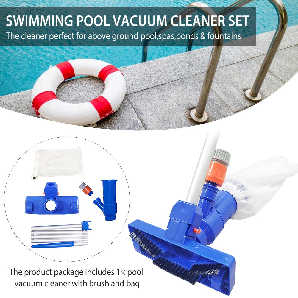 Portable Pool Vacuum Jet Underwater Cleaner for Above Ground Pool Spas Ponds & Fountains