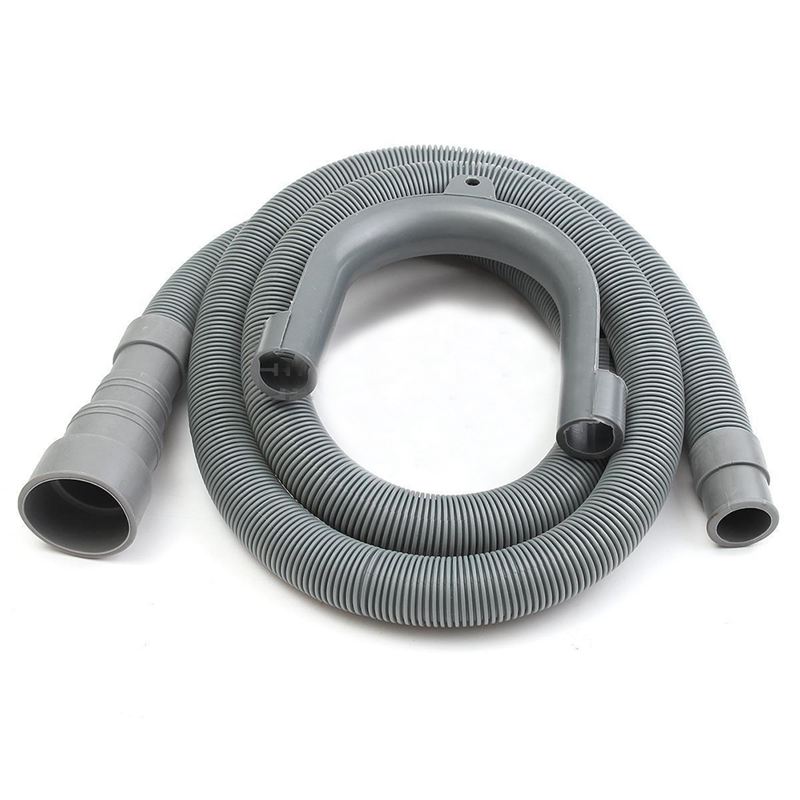 1.5M 5ft 59 inch Machine Dishwasher Drain Hose Extension Washing Pipe with Bracket Set