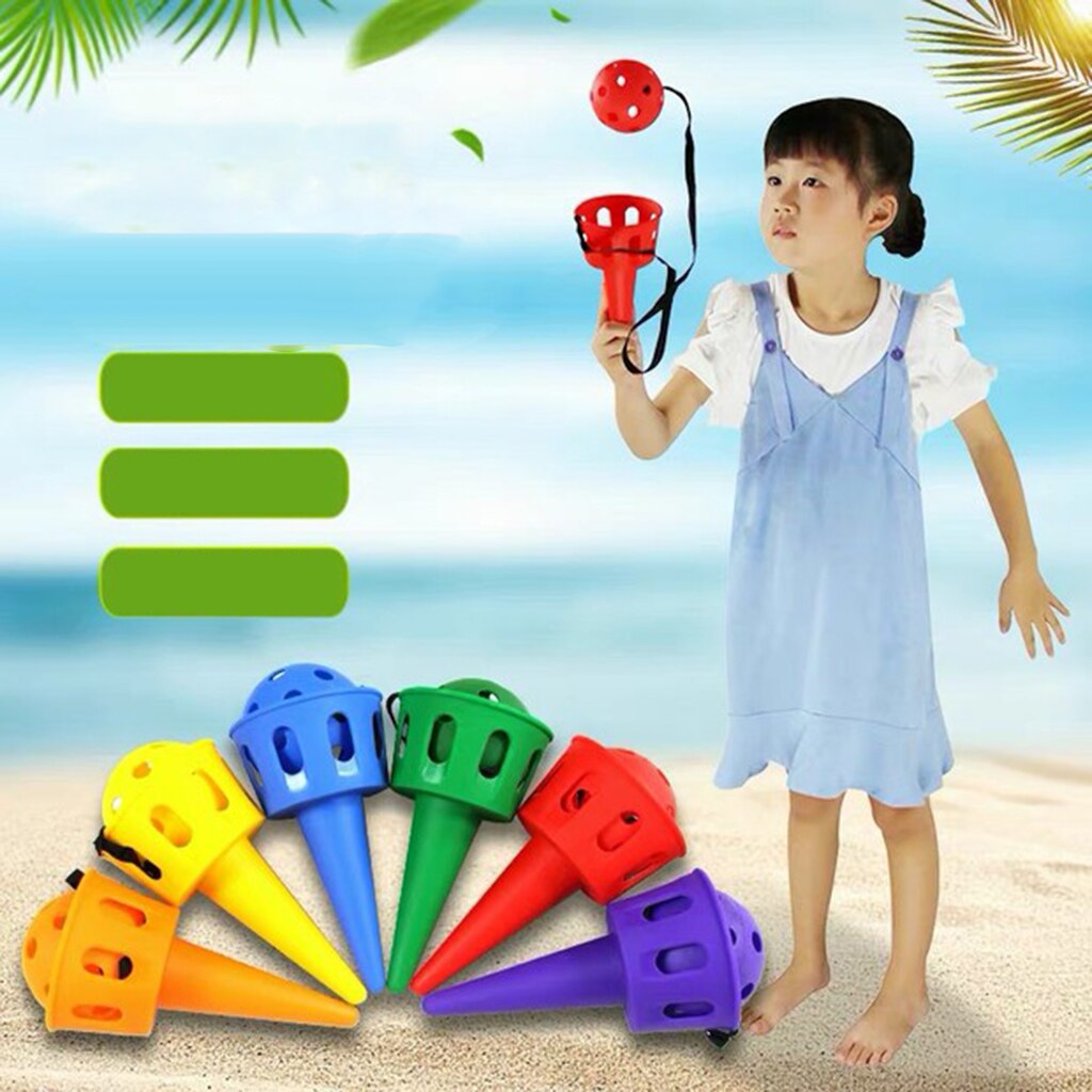 Catch Ball Game Play Toys Outdoor Yard Fun Sports Game for Kids