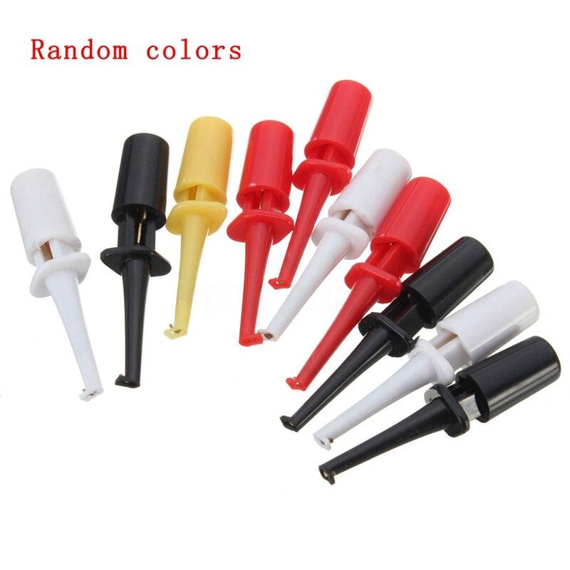 10 x Clamp Multimeter Probes Probe Tips Gauge Test Hook & 5 PCS 4X3 Matrix Array 12 Key Membrane Switch Keypad