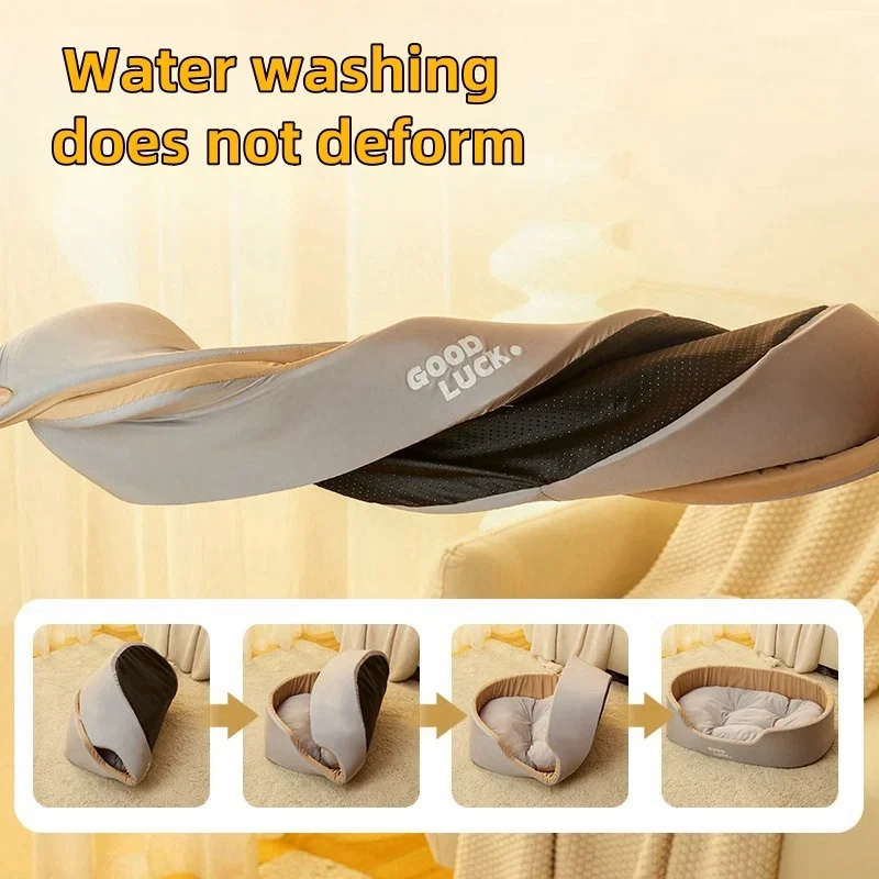 Cama suave para perros, sofá Universal para mascotas para las cuatro estaciones, cojín relleno para perros y gatos, cama para cachorros y gatitos, almohada para gatos, accesorios para mascotas, suministros para gatos