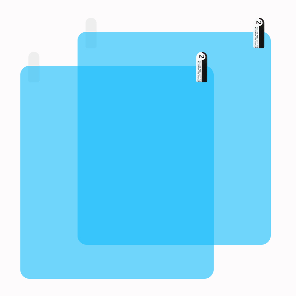 Set van 2 stuks auto raamfolie, anti-condensfolie, anti-reflectie raamfolie, autobeschermende stickers, achteruitrijcamera, waterdichte autostickers: 200mm x175mm