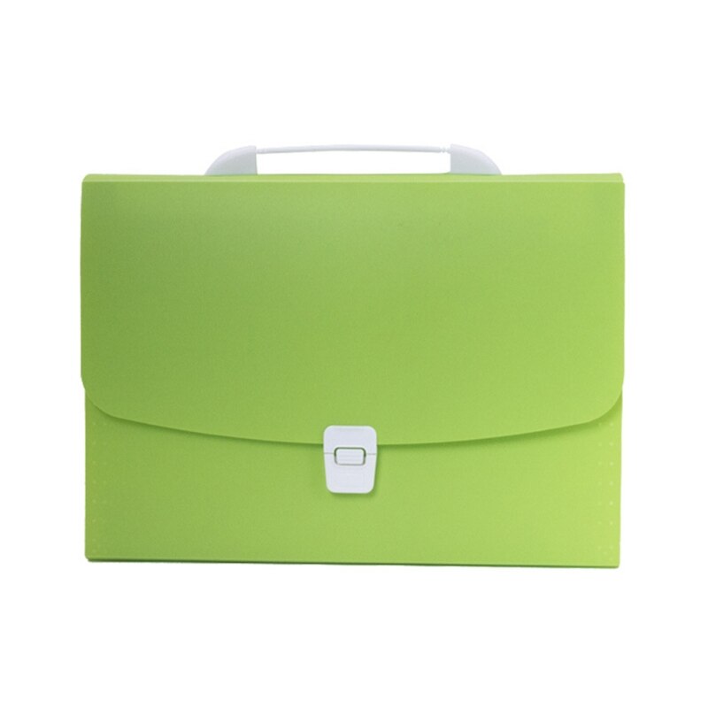 Handheld Expandable Multi-layer File Folders 2 Sheets Sticky Index Tabs 300 Sheets Capacity for School Business Travel: 3