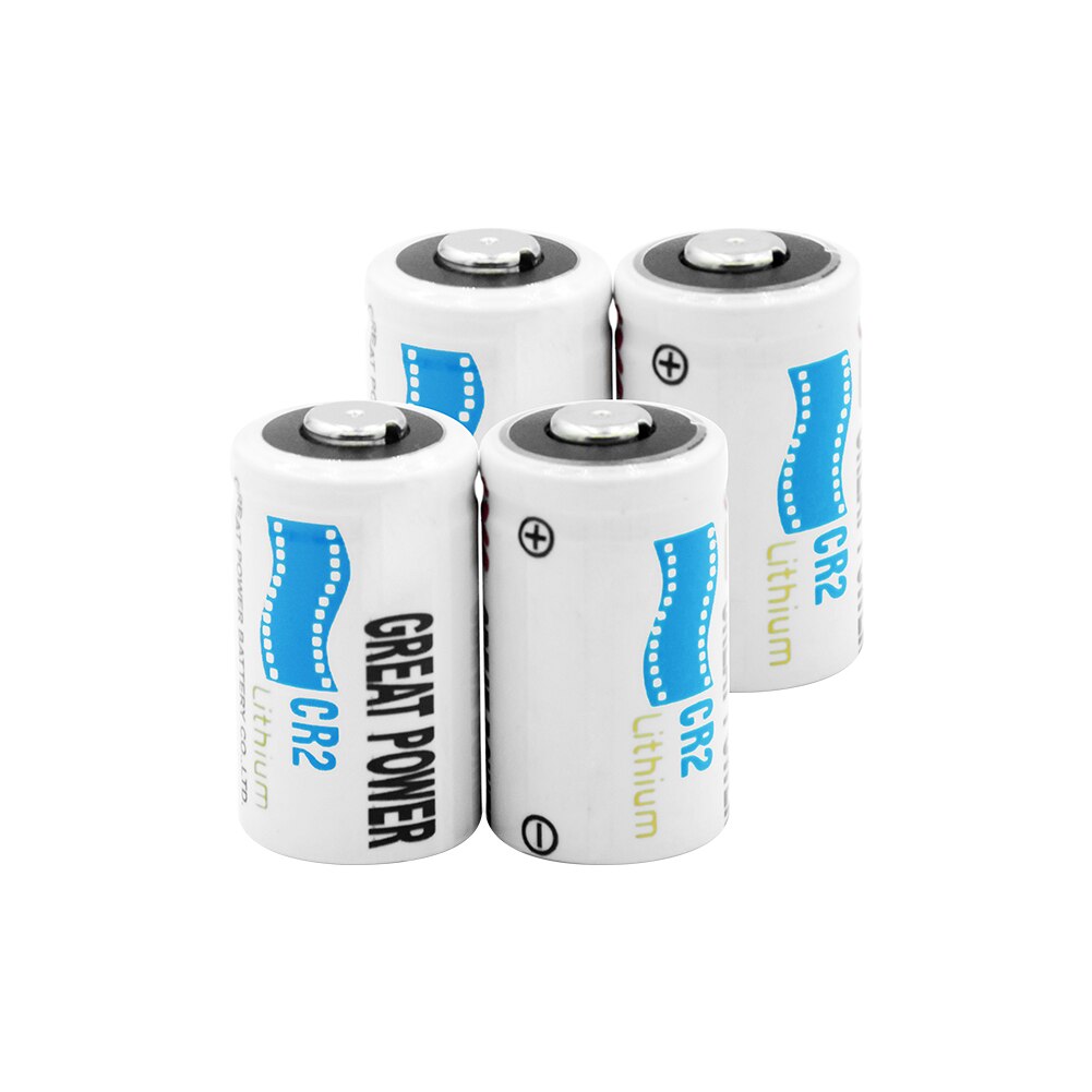 Original Capacity 750mAh CR2 Nominal Battery 3V Lithium KCR2 5046LC Batteries For Camera Alarms 4Pcs