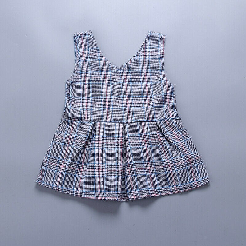 3Pcs Peuter Baby Meisjes Formele Pak Sets Ruffle Top Broek Party Formele Katoenen Kleding 1-6 Jaar sunsuits Clothings