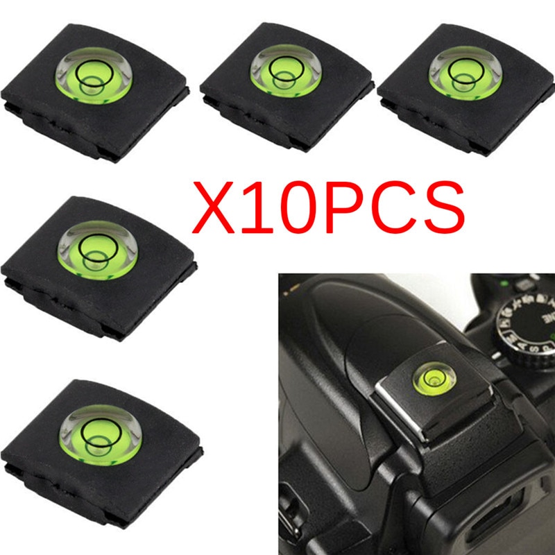 Flash Sabot Cache Caméra Niveau À Bulle DR Caméras Accessoires Pour Canon/Nikon/Pentax/Fuji/Sony A7/RX10 4/10PCS